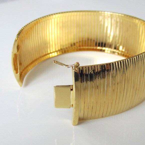 Bronzoro Omega Bracelet 18K Gold Plated - Picture 7 of 14